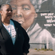 Black Lives Matter Sacramento founder Tanya Faison speaks to reporters about plans for land that the organization purchased with donations from the community.